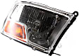 2012 Ram 3500 - Driver and Passenger Side Halogen Headlight, With bulb(s), For Models Without Quad Lights, OE Replacement