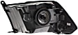 2012 Ram 3500 - Driver and Passenger Side Halogen Headlight, With bulb(s), For Models Without Quad Lights, OE Replacement