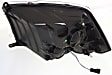 2012 Ram 3500 - Driver and Passenger Side Halogen Headlight, With bulb(s), For Models With Quad Lights, OE Replacement