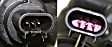 2012 Ram 3500 - Driver and Passenger Side Halogen Headlight, With bulb(s), For Models With Quad Lights, OE Replacement