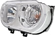 2013 Dodge Challenger - Driver and Passenger Side Halogen Headlight, With bulb(s), OE Replacement