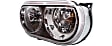 Halogen Headlight, With bulb(s), OE Replacement, CAPA Certified