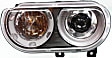 Driver and Passenger Side Headlights, without Bulbs, HID/Xenon, without HID Bulbs and ballast