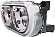 Driver and Passenger Side Headlights, without Bulbs, HID/Xenon, without HID Bulbs and ballast