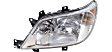 2005 Dodge Sprinter 2500 - Driver and Passenger Side Halogen Headlight, With bulb(s), OE Replacement