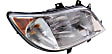 2005 Dodge Sprinter 2500 - Driver and Passenger Side Halogen Headlight, With bulb(s), OE Replacement