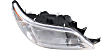 2005 Dodge Sprinter 2500 - Driver and Passenger Side Halogen Headlight, With bulb(s), OE Replacement