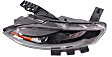 2016 Dodge Dart - Driver and Passenger Side Halogen Headlight, With bulb(s), OE Replacement