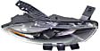 2015 Dodge Dart - Driver and Passenger Side Halogen Headlight, With bulb(s), OE Replacement, CAPA Certified