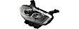 2015 Dodge Dart - Driver and Passenger Side HID/Xenon Headlight, Without bulb(s), OE Replacement
