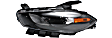2015 Dodge Dart - Driver and Passenger Side HID/Xenon Headlight, Without bulb(s), OE Replacement