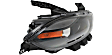 2015 Dodge Dart - Driver and Passenger Side HID/Xenon Headlight, Without bulb(s), OE Replacement