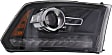 2014 Ram 2500 - Driver and Passenger Side Halogen Headlight, With bulb(s), For Models With Factory Projector Type s, OE Replacement