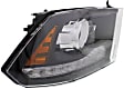 2014 Ram 2500 - Driver and Passenger Side Halogen Headlight, With bulb(s), For Models With Factory Projector Type s, OE Replacement