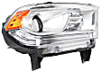 2014-2017 Dodge Durango - Driver and Passenger Side Headlights, with Bulbs, Halogen, without LED Daytime Running Lights