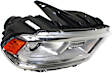 2014-2017 Dodge Durango - Driver and Passenger Side Headlights, with Bulbs, Halogen, without LED Daytime Running Lights