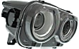 2015-2023 Dodge Challenger - Driver and Passenger Side Headlights, with Bulbs, Halogen, For Models without Air Ducts, CAPA CERTIFIED
