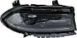 2015 Dodge Charger - Driver and Passenger Side Halogen Headlight, With bulb(s), For Models With LED Daytime Running Light and LHD/RHD Optics, OE Replacement
