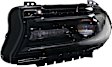 Driver and Passenger Side Headlights, with Bulbs, Halogen, For Models with LED Daytime Running Light and LHD/RHD Optics, CAPA Certified