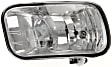 Front, Driver and Passenger Side Fog Lights, With Bulb(s), Halogen