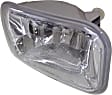Front, Driver and Passenger Side Fog Lights, With Bulb(s), Halogen