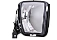 Front, Driver and Passenger Side Fog Lights, with Bulb, Halogen, Standard Type