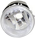 Front, Driver and Passenger Side Halogen Fog Light, Without bulb(s)