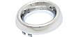 Front, Driver and Passenger Side, Inner Fog Light Trims, Chrome
