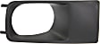 Front, Driver and Passenger Side Fog Light Trims, Textured Black