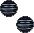 2008-2014 Dodge Challenger - Fog Light Cover - Front, Driver and Passenger Side, Textured Black