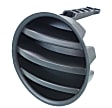 2008-2014 Dodge Challenger - Fog Light Cover - Front, Driver and Passenger Side, Textured Black