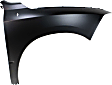 Front, Driver and Passenger Side Fenders, Primed, with Emblem Provision, CAPA Certified