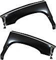 Front, Driver and Passenger Side Fenders, With Antenna Hole
