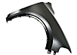 Front, Driver and Passenger Side Fenders, CAPA CERTIFIED