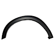 Front and Rear, Driver and Passenger Side Fender Flares, Primed, Front - Thermoplastic; Rear - Plastic, Front - Bolt-On