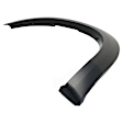 Front and Rear, Driver and Passenger Side Fender Flares, Primed, Front - Thermoplastic; Rear - Plastic, Front - Bolt-On