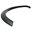 Front and Rear, Driver and Passenger Side Fender Flares, Primed, Front - Thermoplastic; Rear - Plastic, Front - Bolt-On