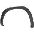Front and Rear, Driver and Passenger Side Fender Flares, Primed, Front - Thermoplastic; Rear - Plastic, Front - Bolt-On
