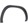 Front and Rear, Driver and Passenger Side Fender Flares, Primed, Front - Thermoplastic; Rear - Plastic, Front - Bolt-On