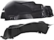Front, Driver and Passenger Side, Front Section, Fender Liner