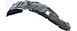 Front, Driver and Passenger Side, Rear Section, Fender Liner