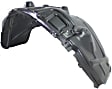 Front, Driver and Passenger Side, Rear Section, Fender Liner