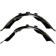 Front, Driver and Passenger Side, Fender Liner