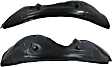 Front, Driver and Passenger Side, Fender Liner
