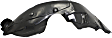 2011 Dodge Avenger Lux - Front, Driver and Passenger Side Fender Liner