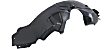 2011 Dodge Avenger Lux - Front, Driver and Passenger Side Fender Liner