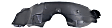 2011 Dodge Avenger Lux - Front, Driver and Passenger Side Fender Liner