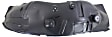 Front, Driver and Passenger Side, Fender Liner, 4WD