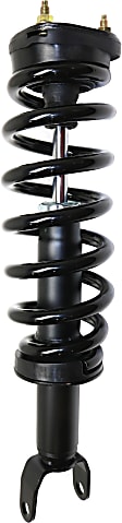 Front and Rear, Driver and Passenger Side Shocks and Fully Loaded Struts, 4WD, For Models without Air Suspension