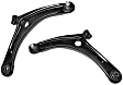Front, Driver and Passenger Side, Lower Control Arms